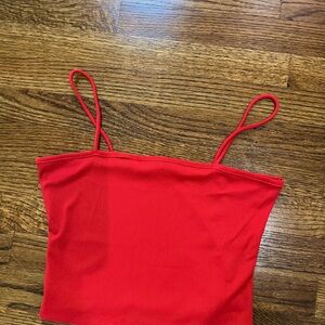 Vibrant Red Women's Camisole